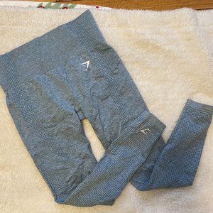 Gymshark Blue Marl Vital Seamless Leggings